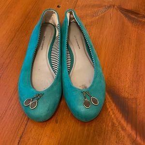 Tennis Racquet Ballet Flats